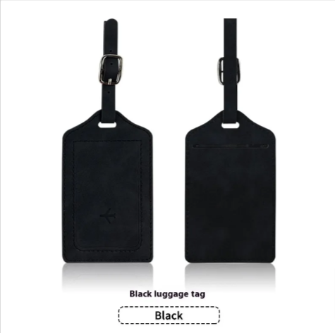 Leather Passport & Luggage Tag Set