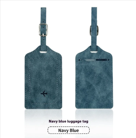 Leather Passport & Luggage Tag Set
