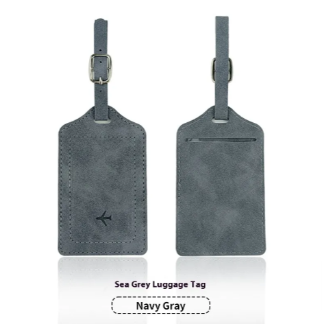 Leather Passport & Luggage Tag Set