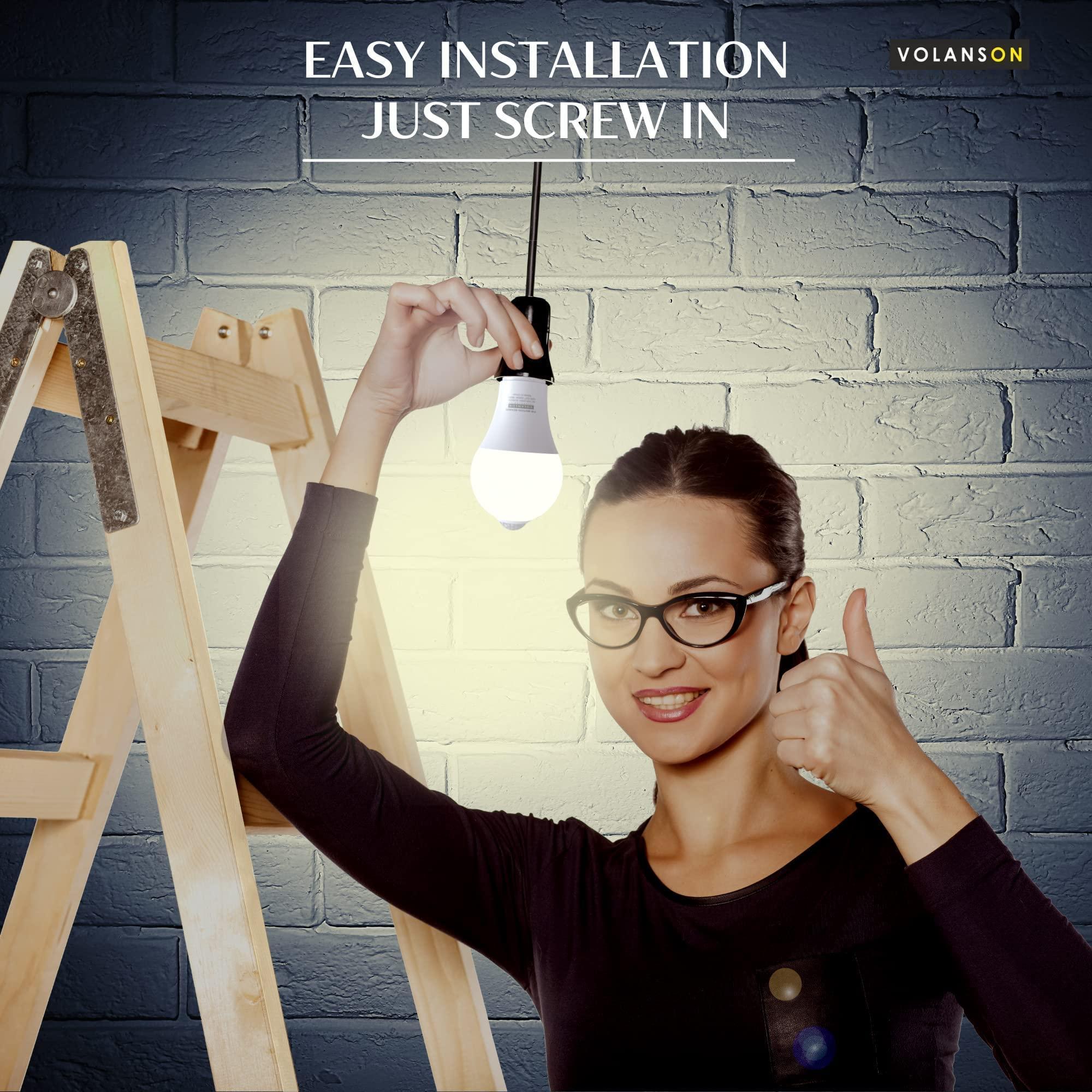 Motion Sensor Light Bulbs-Dusk to Dawn Sensor Motion Detector Bulb