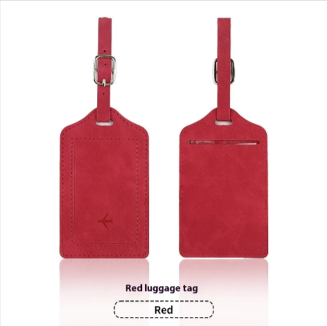 Leather Passport & Luggage Tag Set