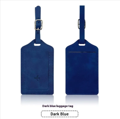 Leather Passport & Luggage Tag Set