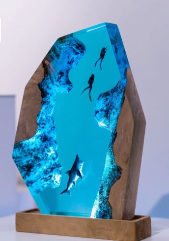 Resin Night Lamp