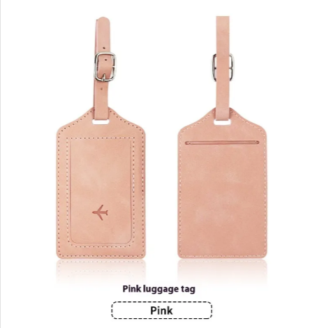 Leather Passport & Luggage Tag Set
