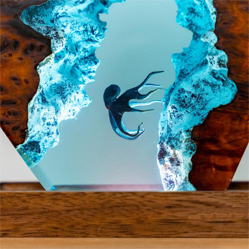 Resin Night Lamp