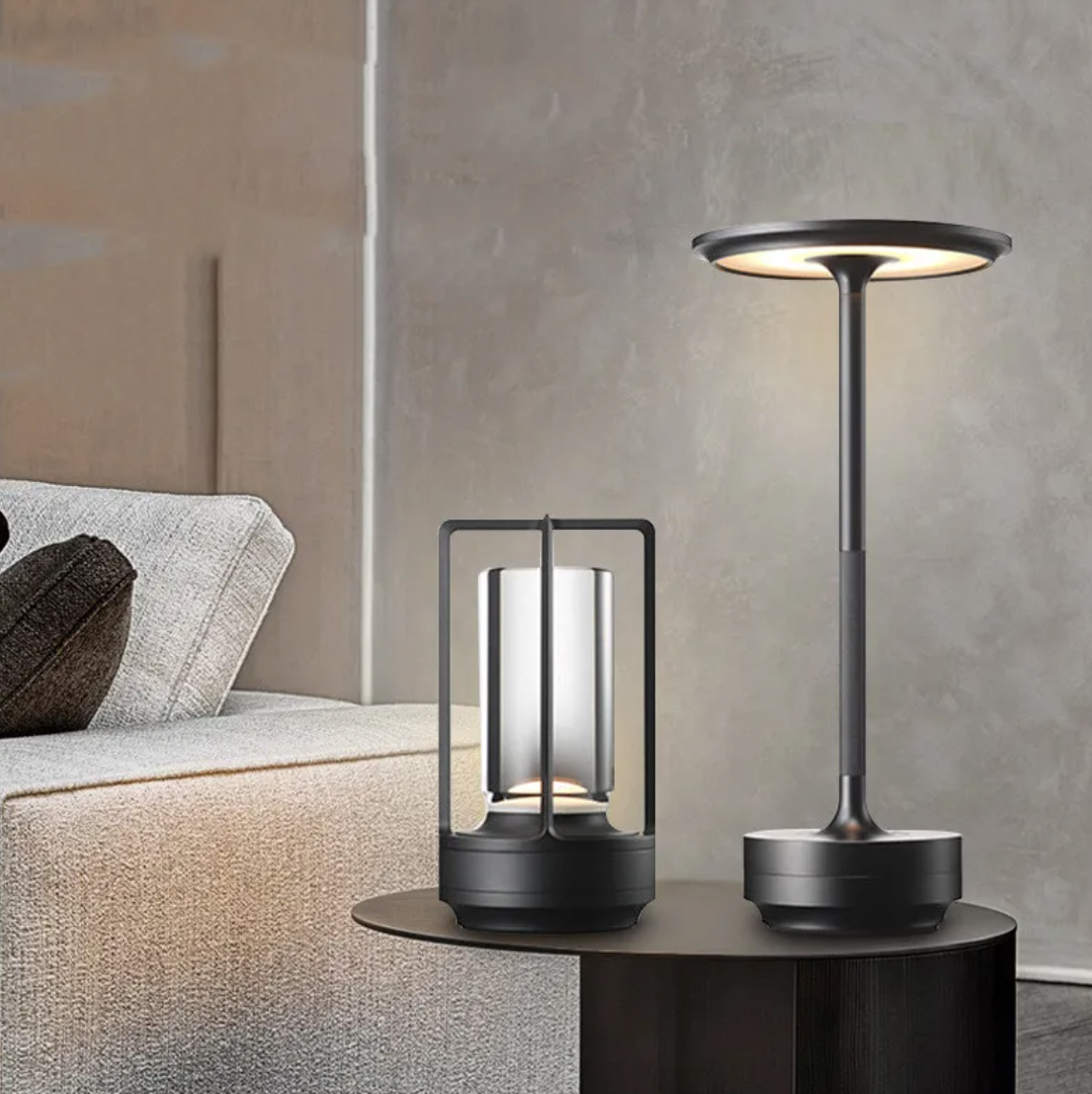 Rechargeable LED Mushroom Table Lamp
